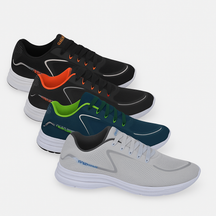 Kit 4 Pares Tênis Esportivos Masculino