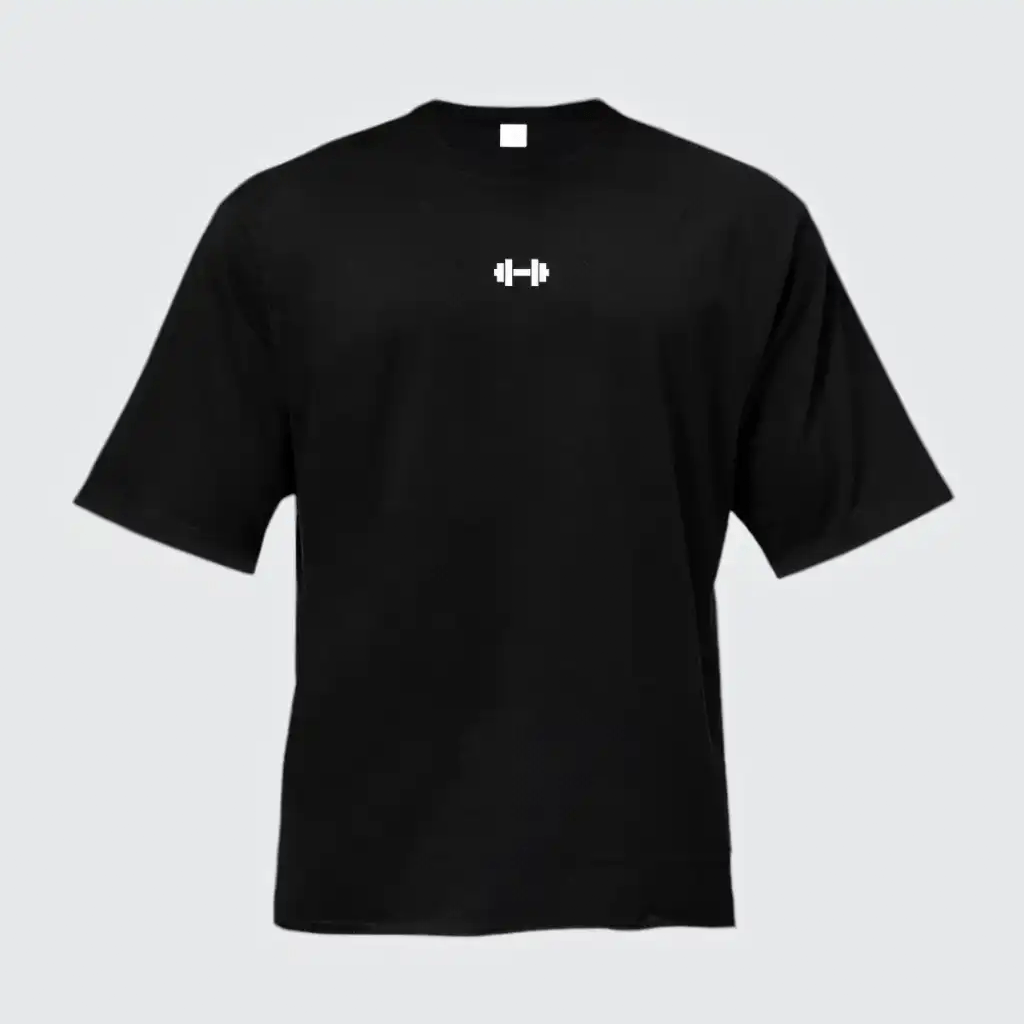 Camiseta Masculina Oversized de Malha